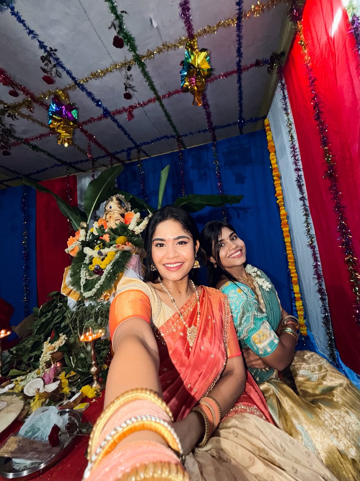 Swetha Naidu Vinayaka Chavithi Celebrations