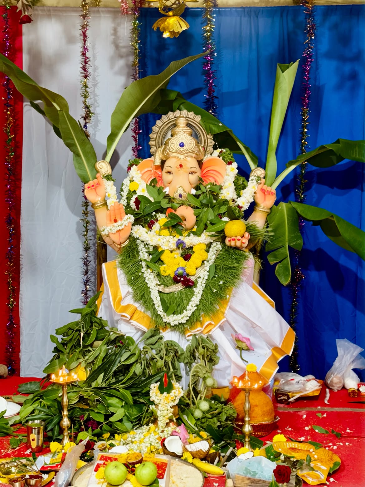 Swetha Naidu Vinayaka Chavithi Celebrations