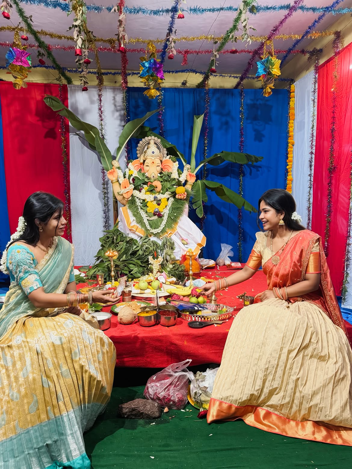 Swetha Naidu Vinayaka Chavithi Celebrations