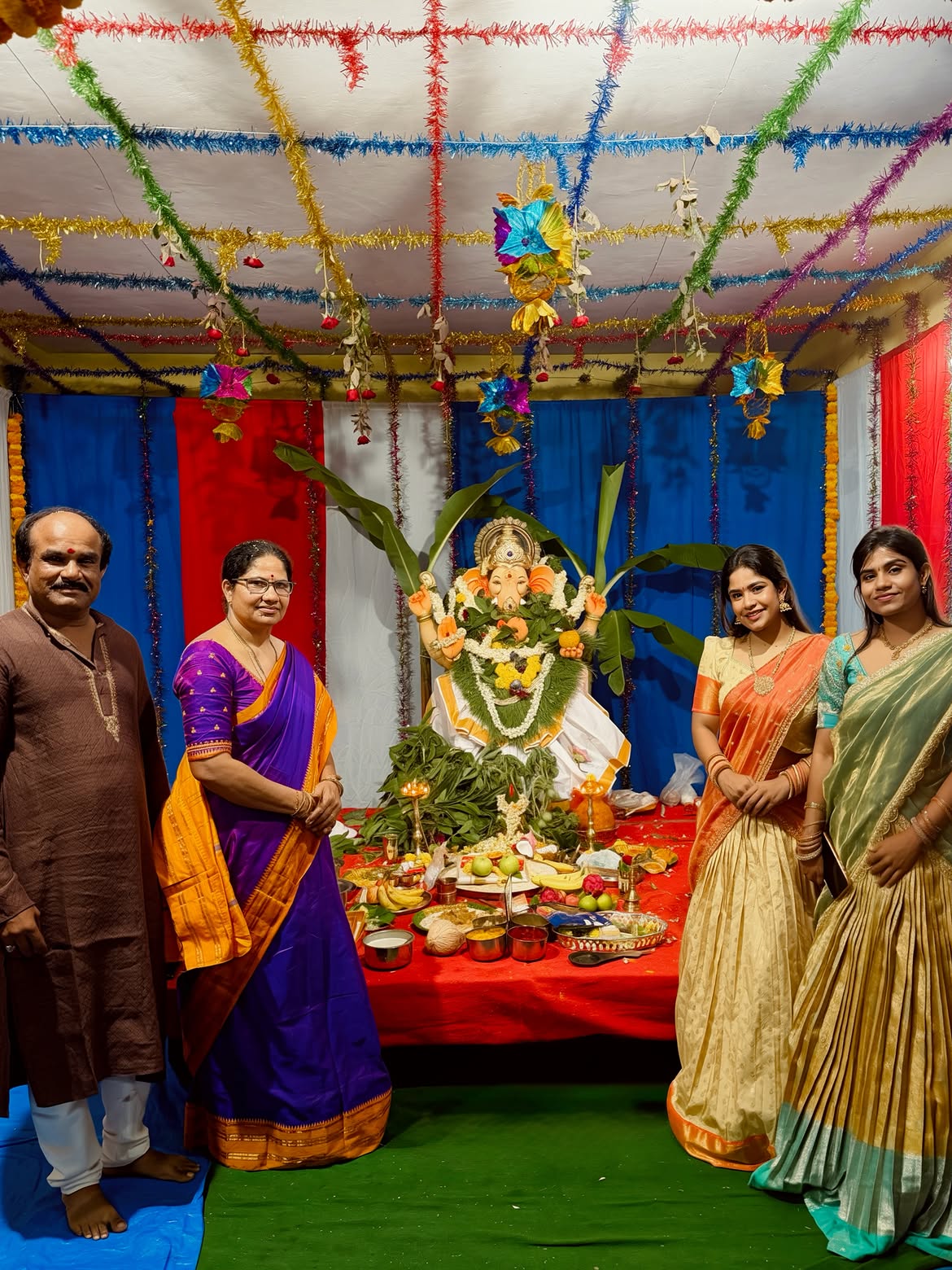 Swetha Naidu Vinayaka Chavithi Celebrations