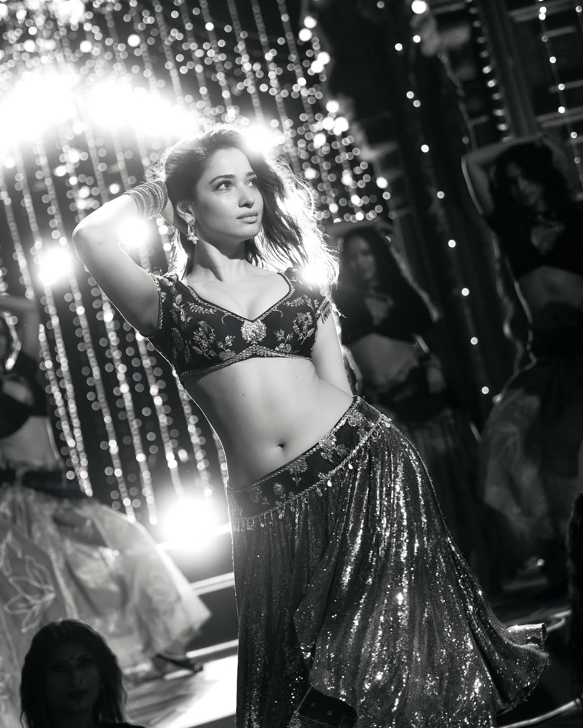 Tamannaah Bhatia Shares Special Song Working Stills