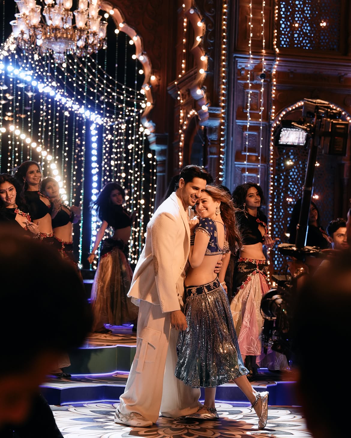 Tamannaah Bhatia Shares Special Song Working Stills
