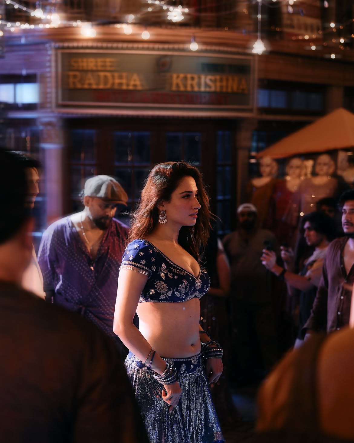 Tamannaah Bhatia Shares Special Song Working Stills