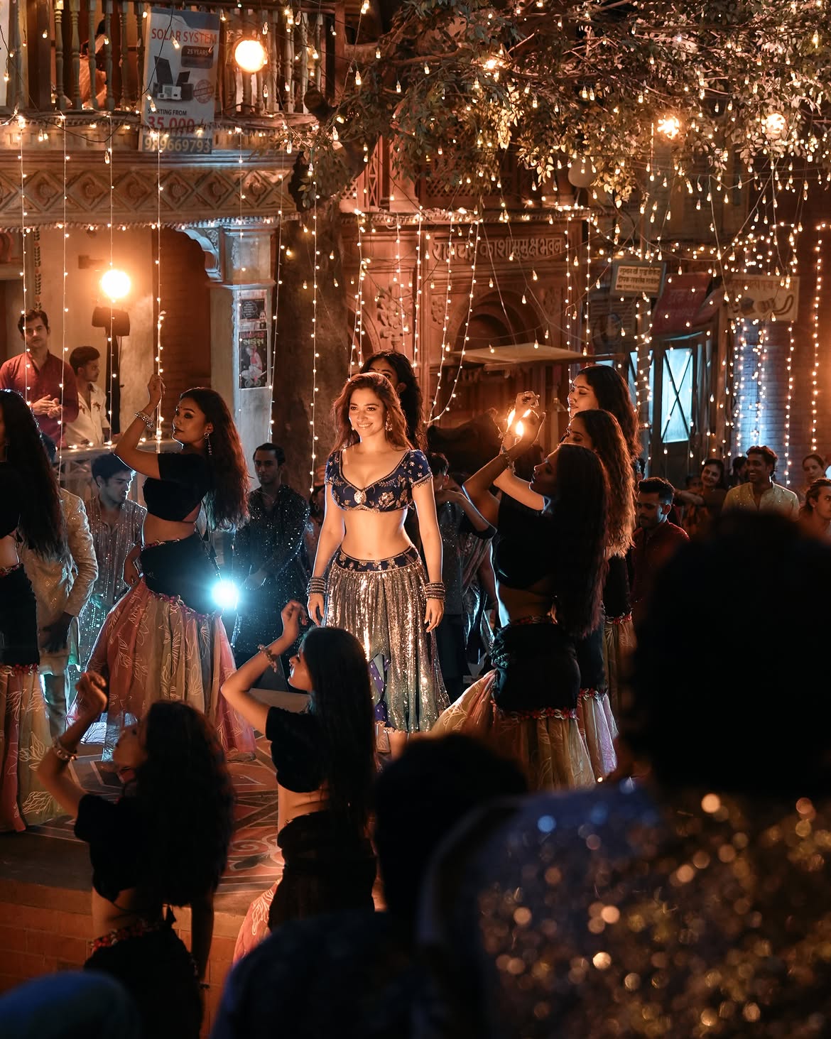 Tamannaah Bhatia Shares Special Song Working Stills