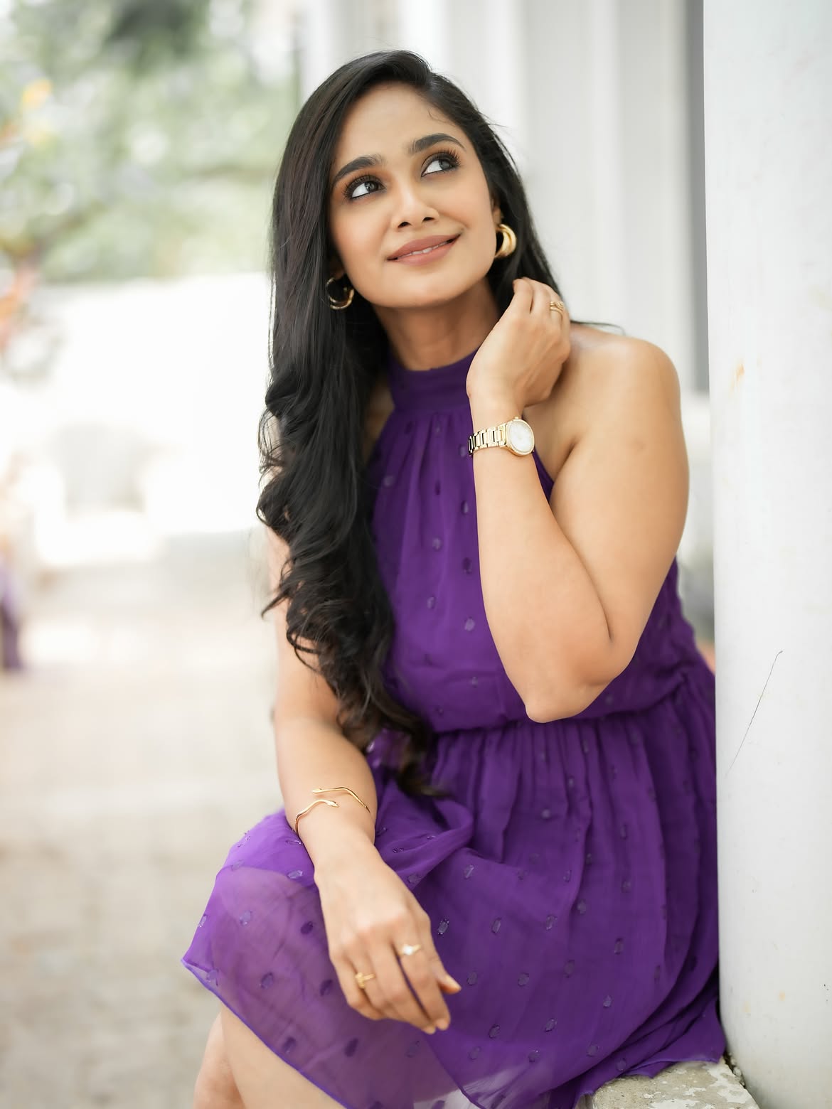 Serial Actress Tejaswini Gowda Cute Photos