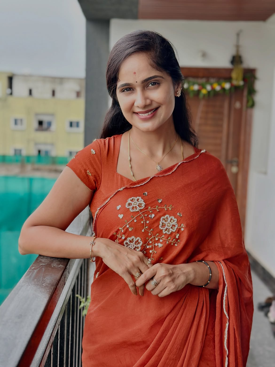 Tejaswini Gowda Amardeep Vinayaka Chavithi Celebrations