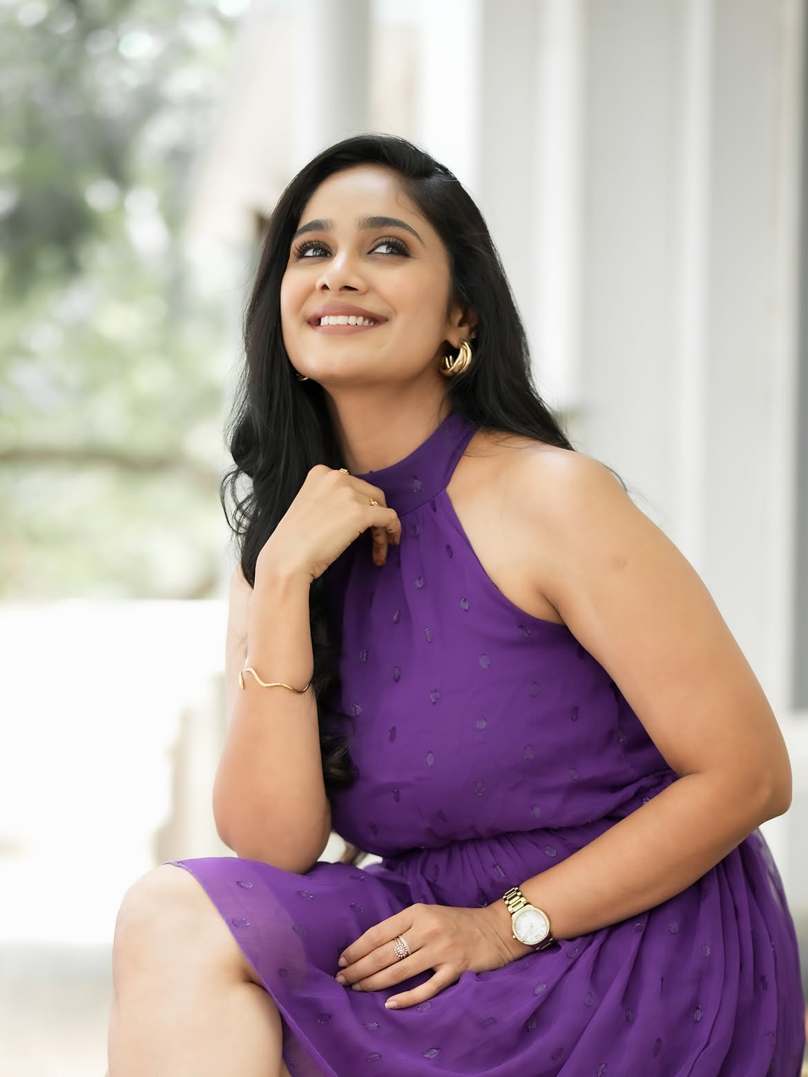 Serial Actress Tejaswini Gowda Cute Photos