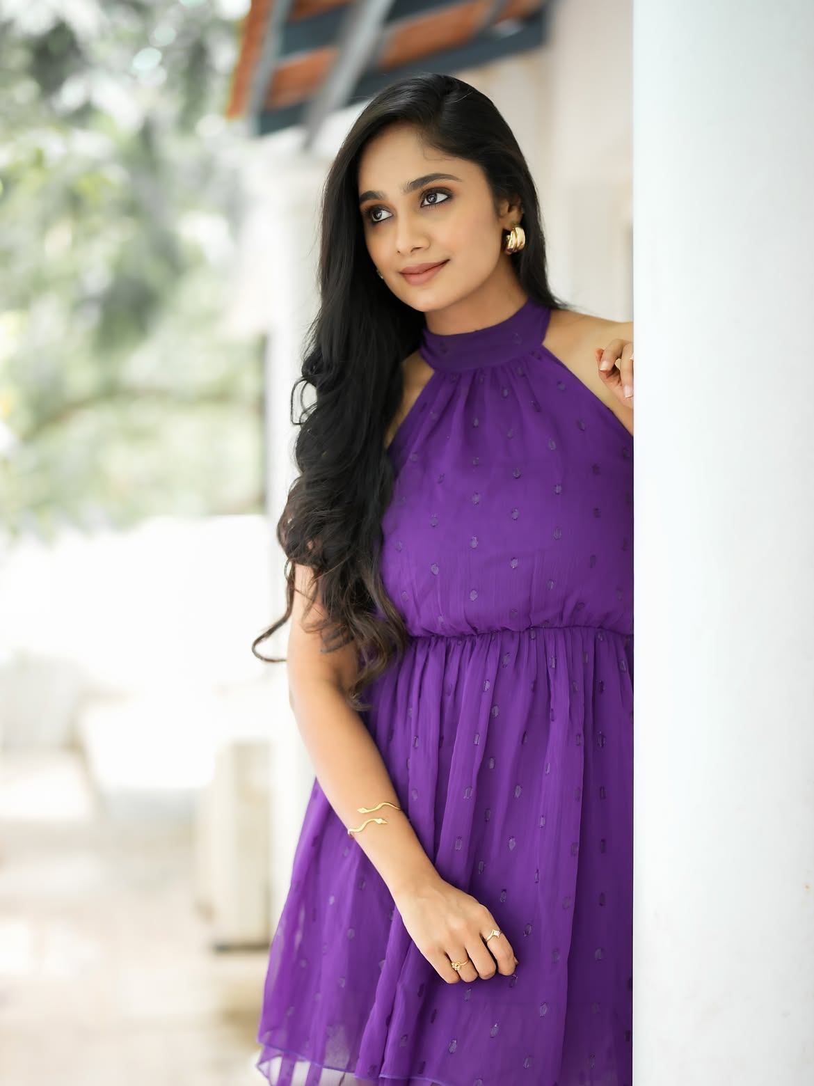 Serial Actress Tejaswini Gowda Cute Photos