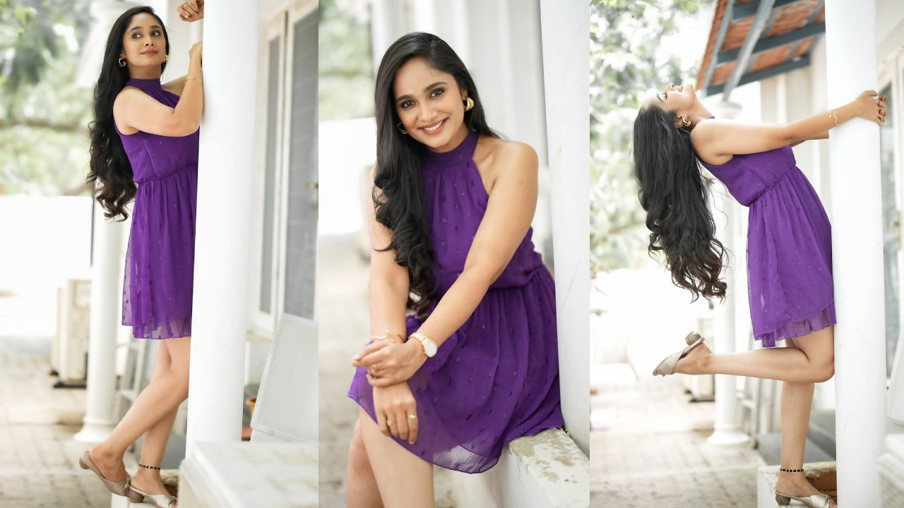 Tejaswini Gowda : గౌనులో సీరియల్ నటి తేజస్విని గౌడ క్యూట్ ఫొటోలు..