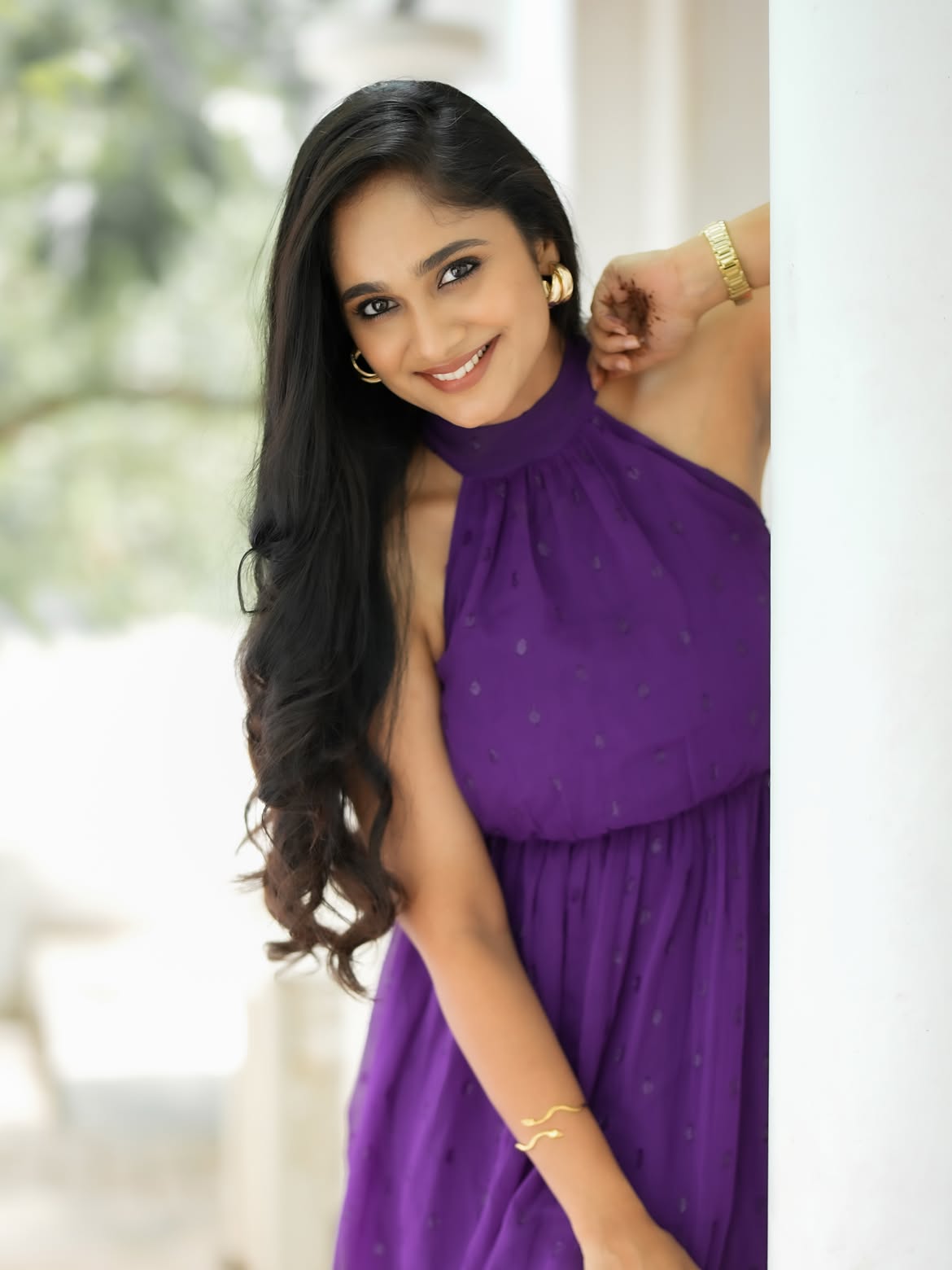 Serial Actress Tejaswini Gowda Cute Photos