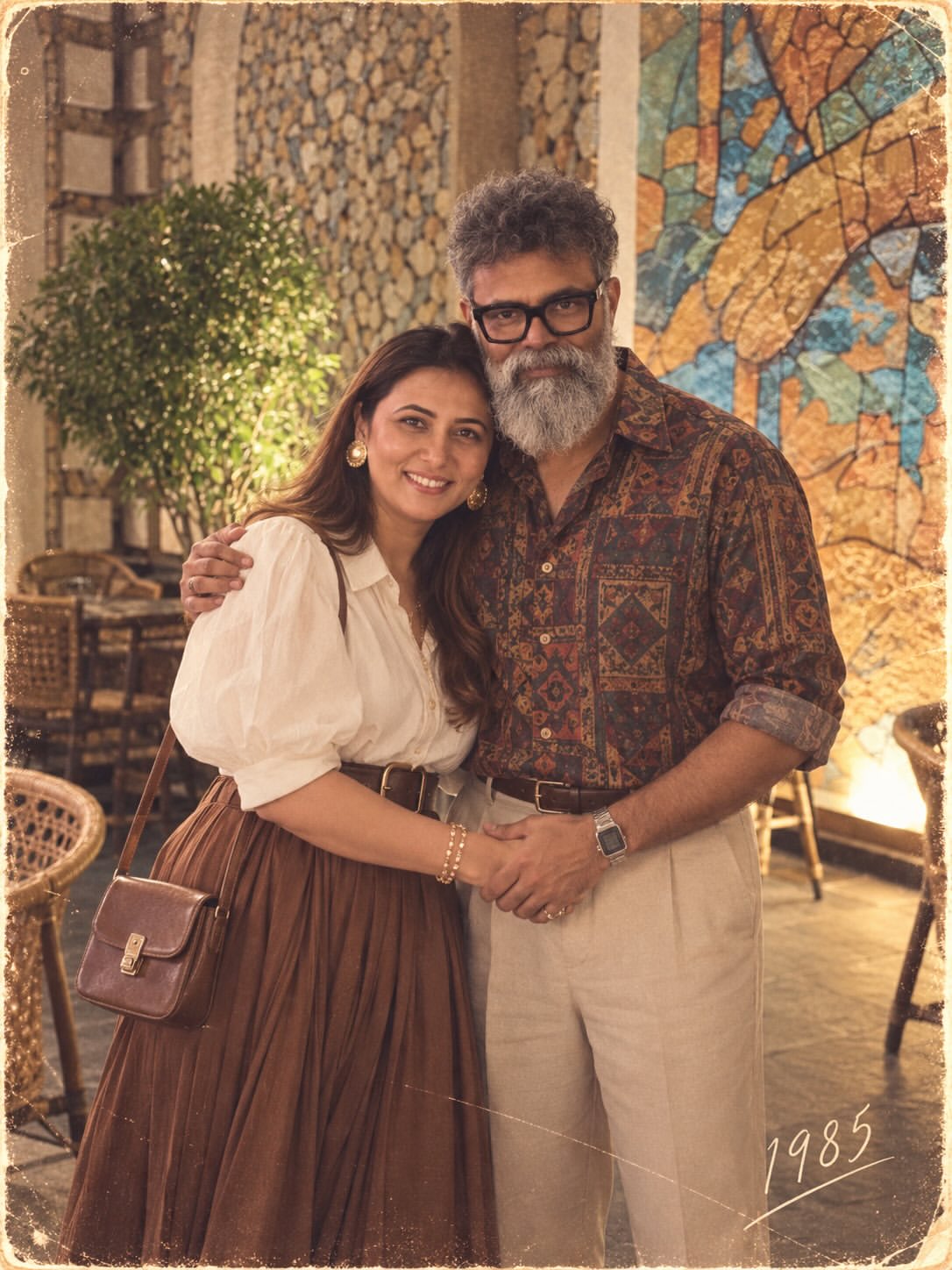 Thabitha Sukumar Shares Stylish 80s Looks Family Photos