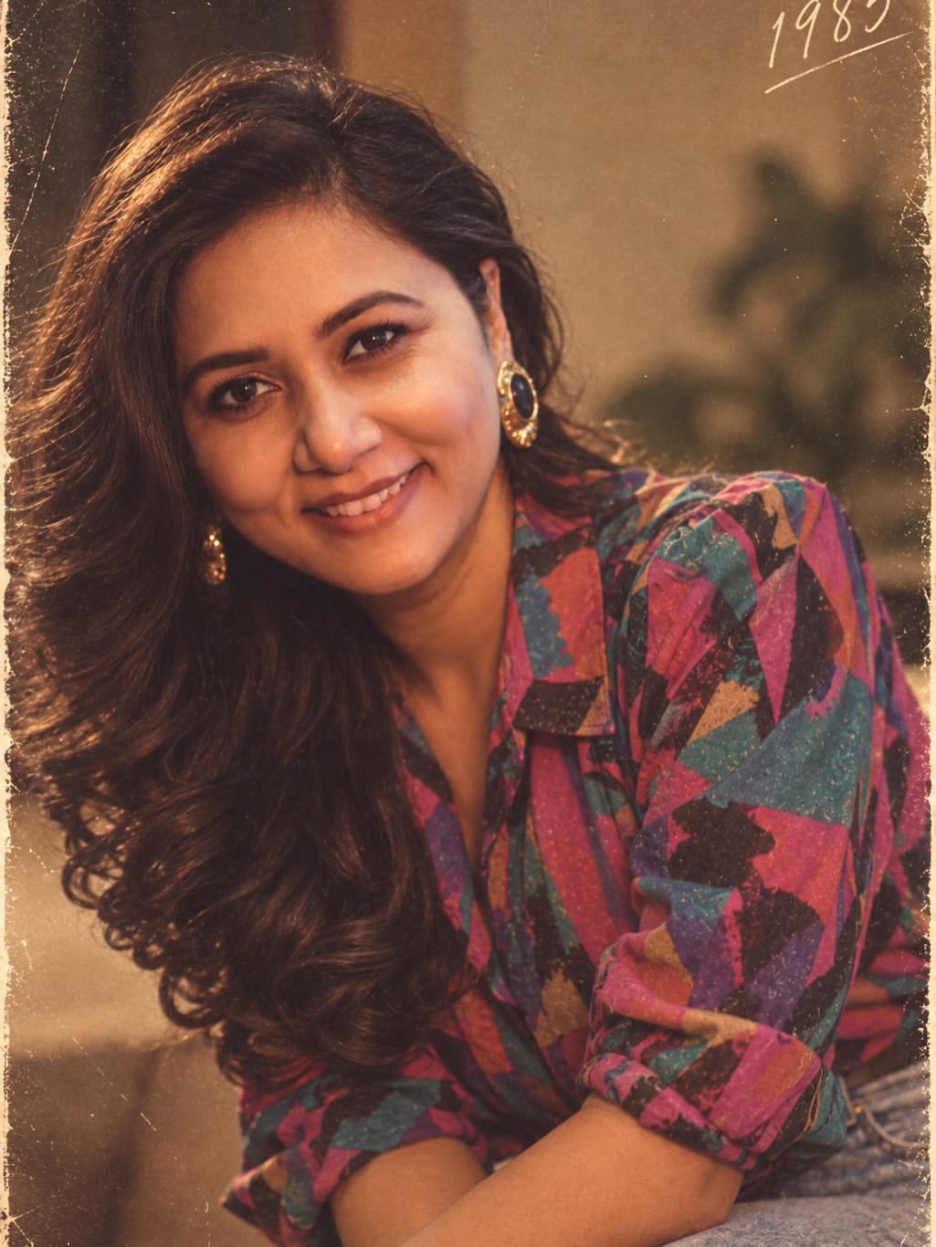 Thabitha Sukumar Shares Stylish 80s Looks Family Photos