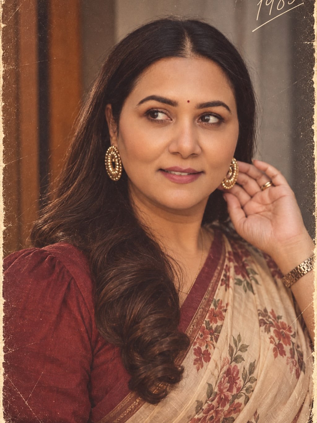 Thabitha Sukumar Shares Stylish 80s Looks Family Photos