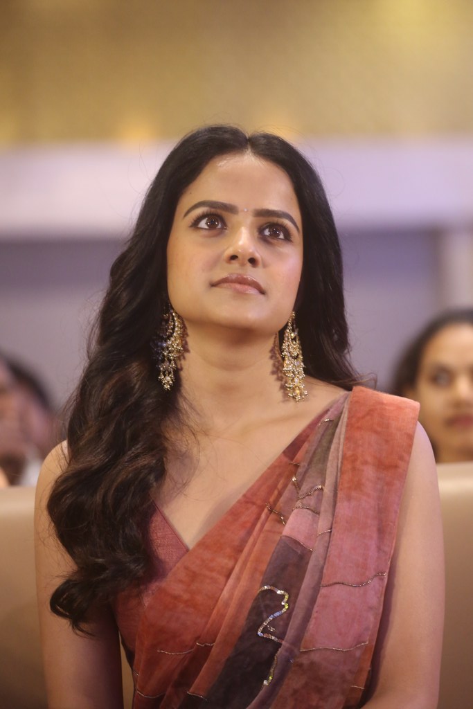 Vaishnavi Chaitanya Saree Looks in Epic Pre Release Event
