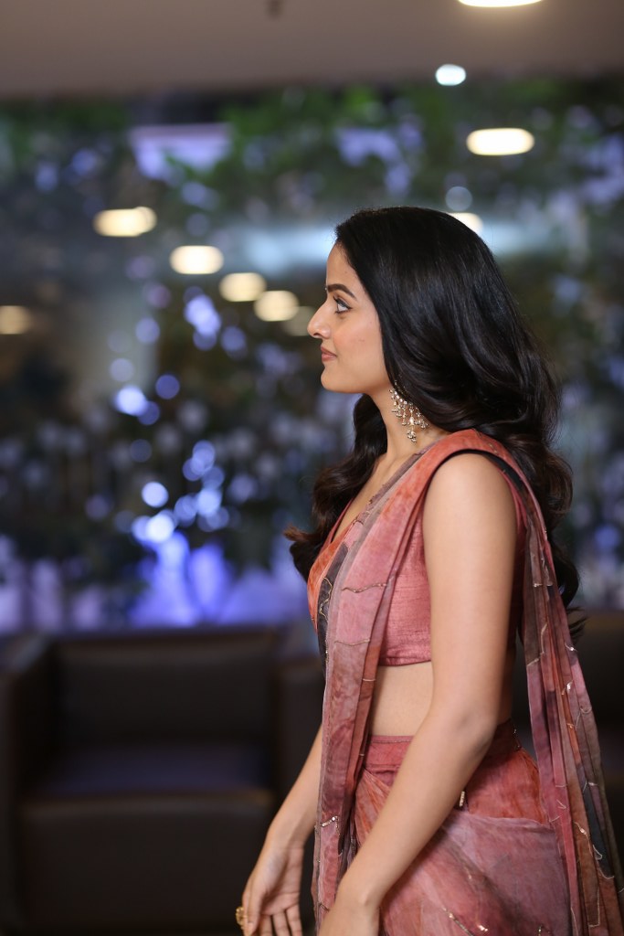 Vaishnavi Chaitanya Saree Looks in Epic Pre Release Event
