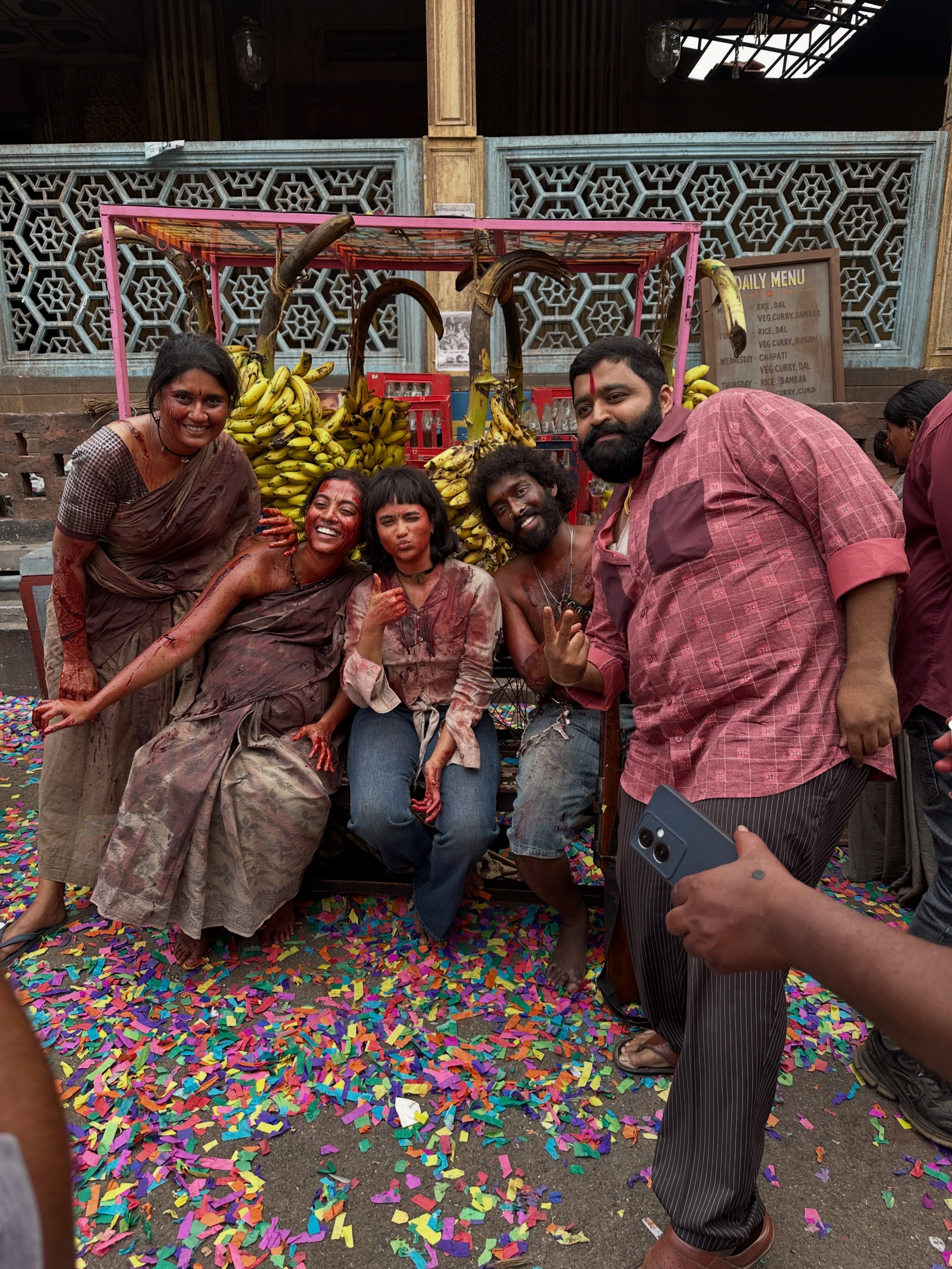 Q Madhu Shares The Paradise Working Stills