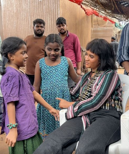 Q Madhu Shares The Paradise Working Stills
