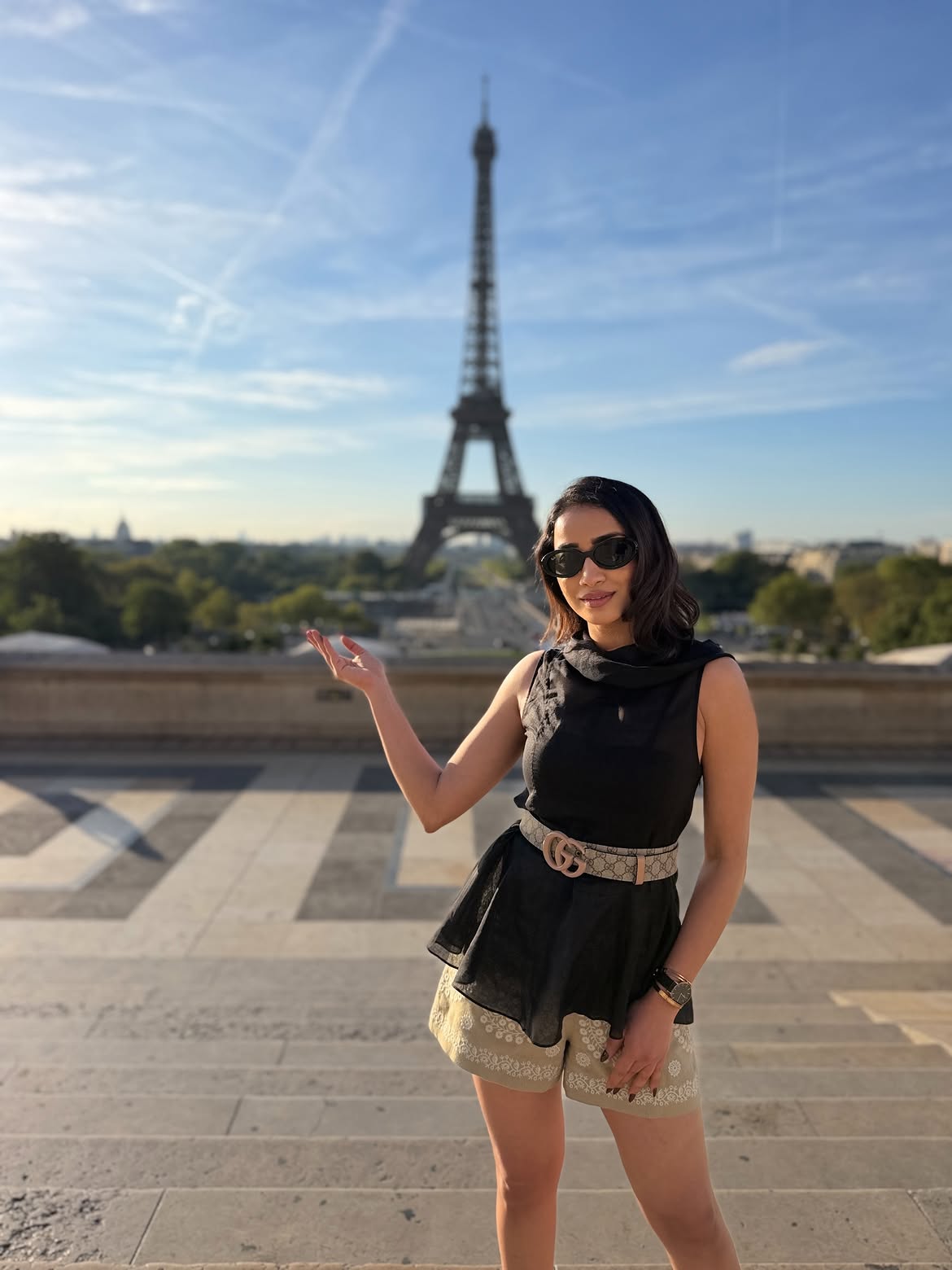 Vindhya Vishaka Enjoying Vacation in Paris
