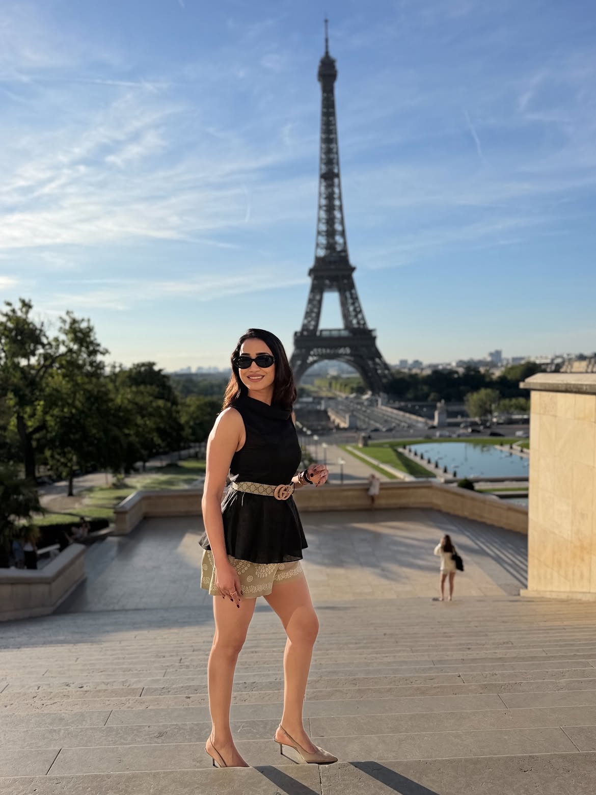 Vindhya Vishaka Enjoying Vacation in Paris