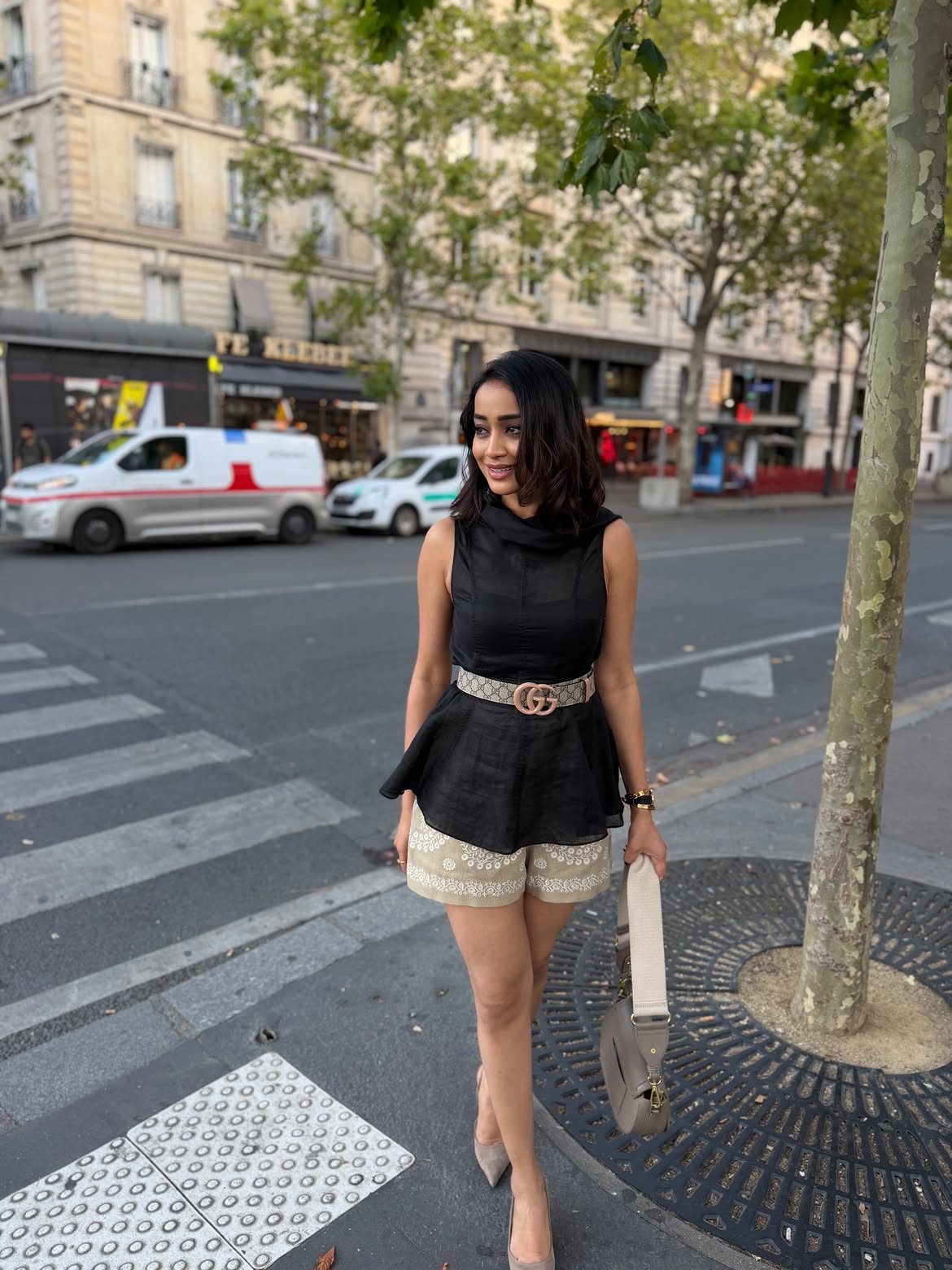 Vindhya Vishaka Enjoying Vacation in Paris