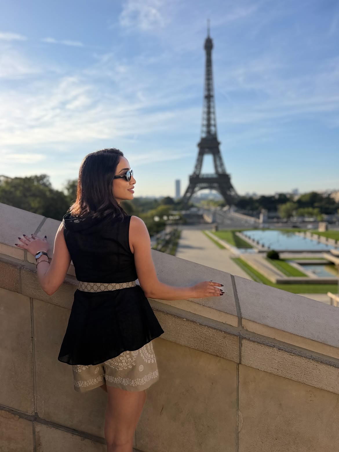 Vindhya Vishaka Enjoying Vacation in Paris