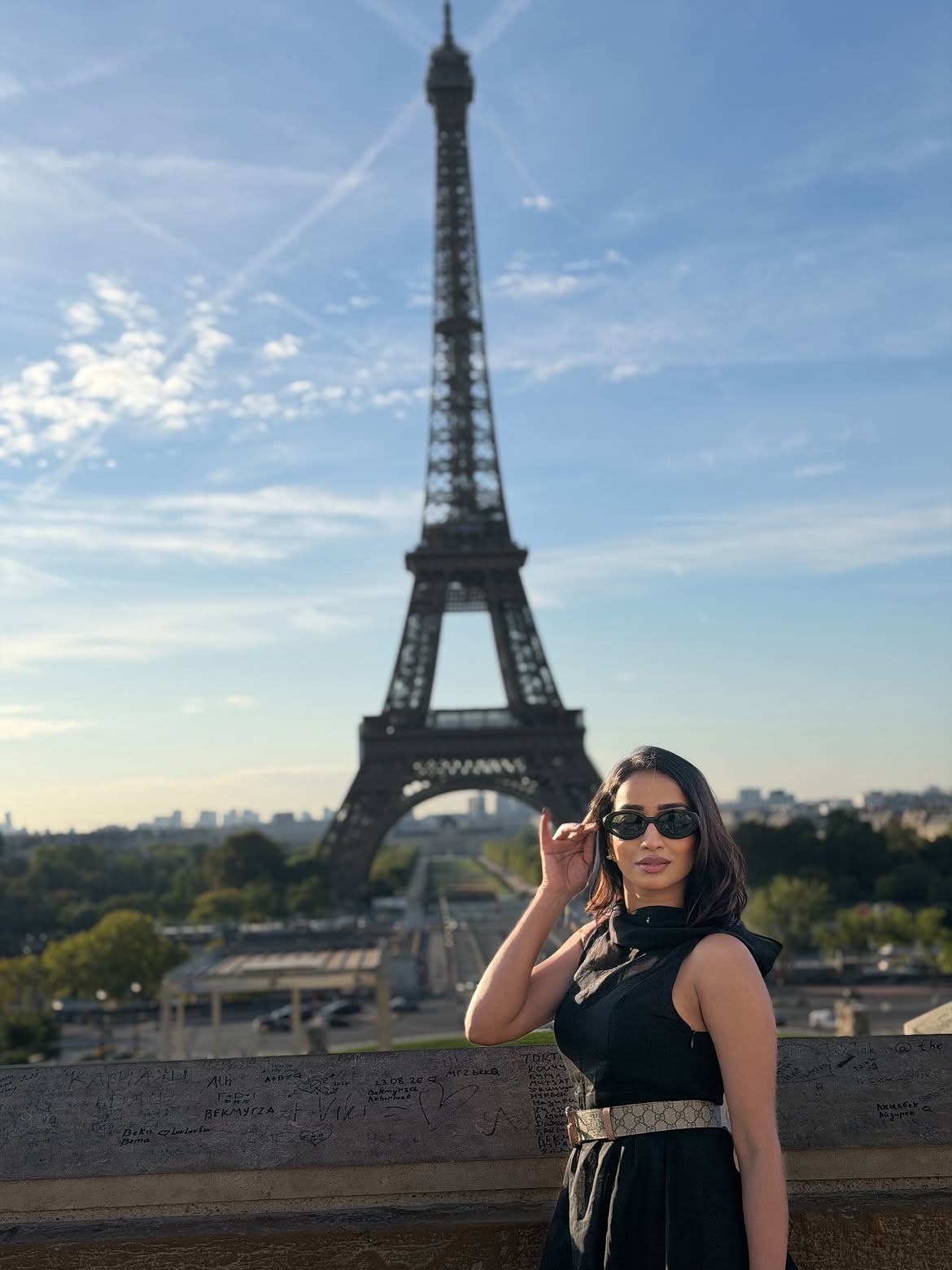 Vindhya Vishaka Enjoying Vacation in Paris