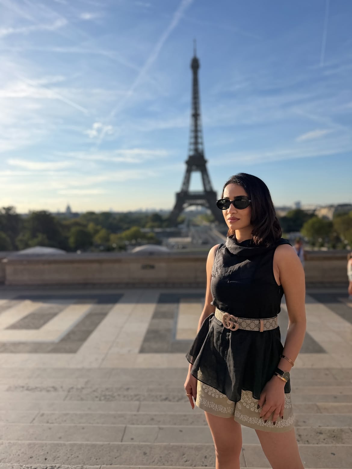 Vindhya Vishaka Enjoying Vacation in Paris