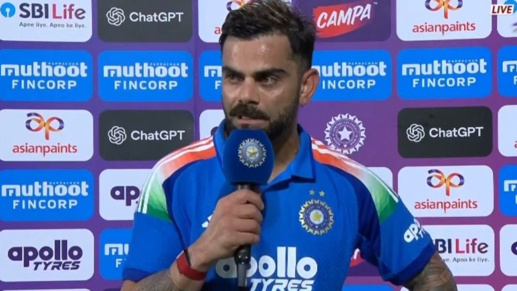 Virat Kohli : సెంచ‌రీ అనంత‌రం విరాట్ కోహ్లీ కీల‌క వ్యాఖ్య‌లు.. నా లక్ష్యం ఏంటో స్ప‌ష్టంగా తెలుసు..