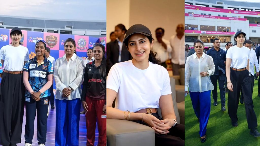 Nara Brahmani : ఘనంగా మొదలయిన ఉమెన్స్ ఆంధ్ర ప్రీమియర్ లీగ్.. సందడి చేసిన నారా బ్రాహ్మణి, మిథాలీ రాజ్.. ఫొటోలు..