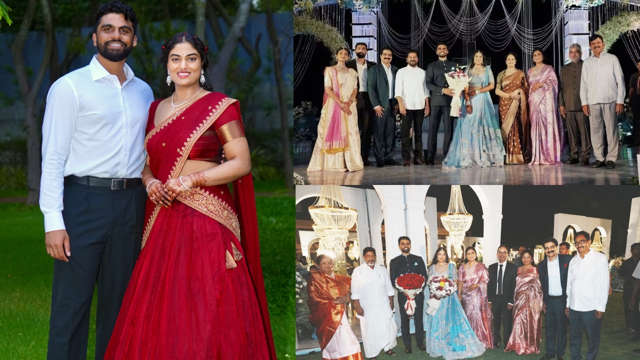 YS Sharmila Daughter Engagement : వైఎస్ షర్మిల కూతురు నిశ్చితార్థ వేడుక.. ఫోటోలు వైర‌ల్‌..