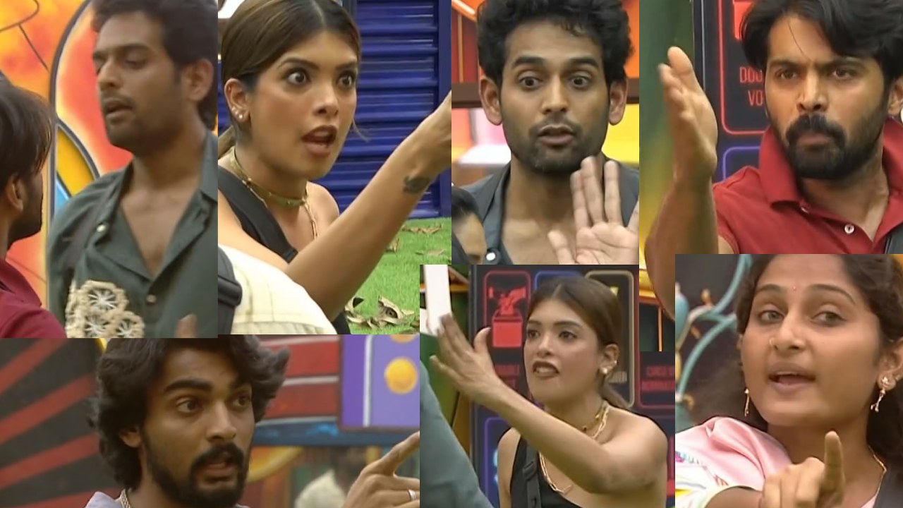 Bigg Boss Nominations : సుధీర్ ని పిచ్చ తిట్లు తిట్టిన సృష్టి.. కొట్టుకోడానికి రెడీ అయిన సుధీర్ – త్రిగున్.. నామినేషన్స్ ఫైర్ మాములుగా లేదుగా.. బిగ్ బాస్ 10 ‘డే 15’ ఎపిసోడ్..