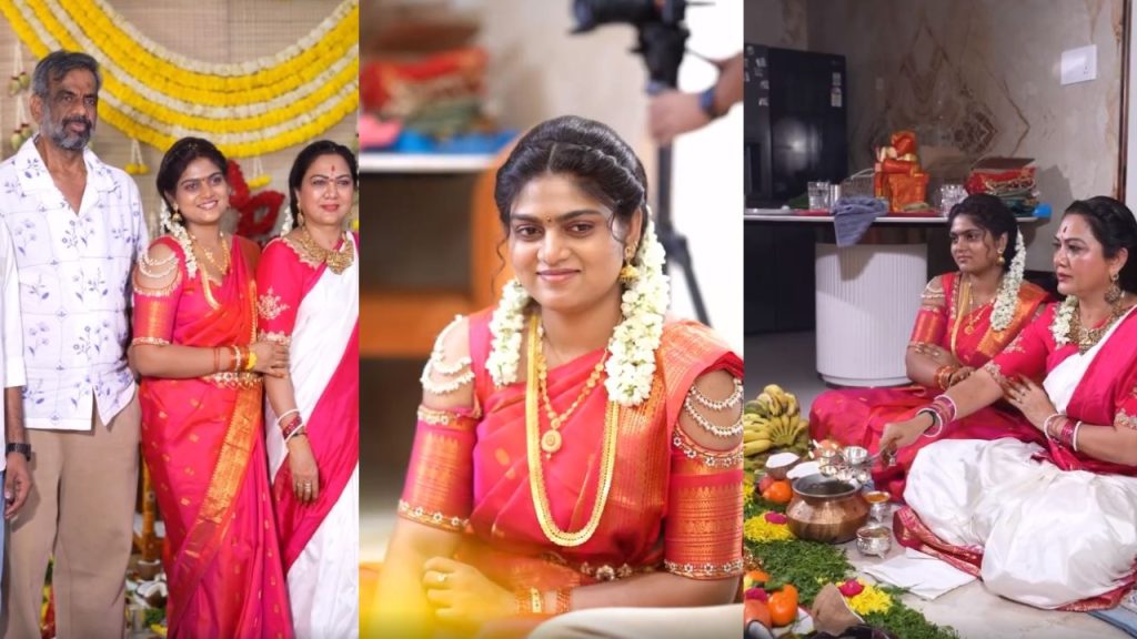 Hema Kolla : నటి ‘హేమ’ కూతుర్ని చూశారా.. ఫ్యామిలీతో పూజలు నిర్వహించిన హేమ.. ఫొటోలు వైరల్..