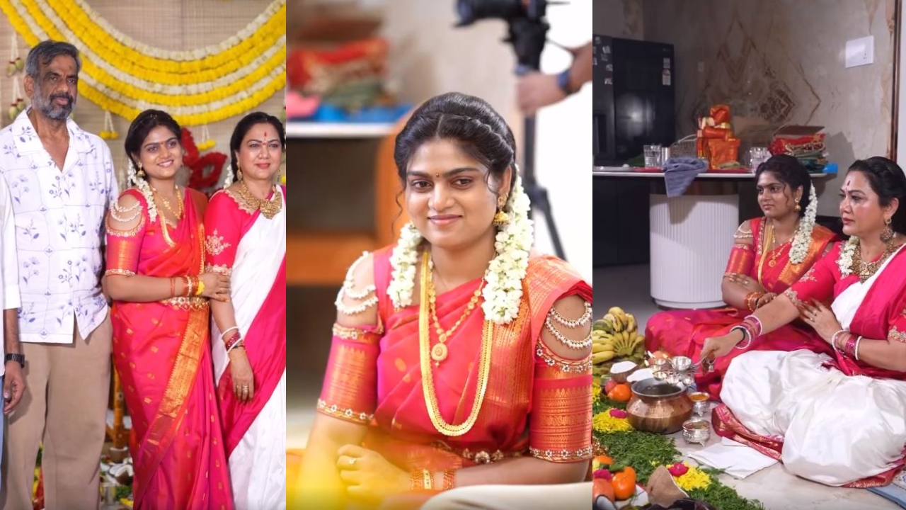 Hema Kolla : నటి ‘హేమ’ కూతుర్ని చూశారా.. ఫ్యామిలీతో పూజలు నిర్వహించిన హేమ.. ఫొటోలు వైరల్..