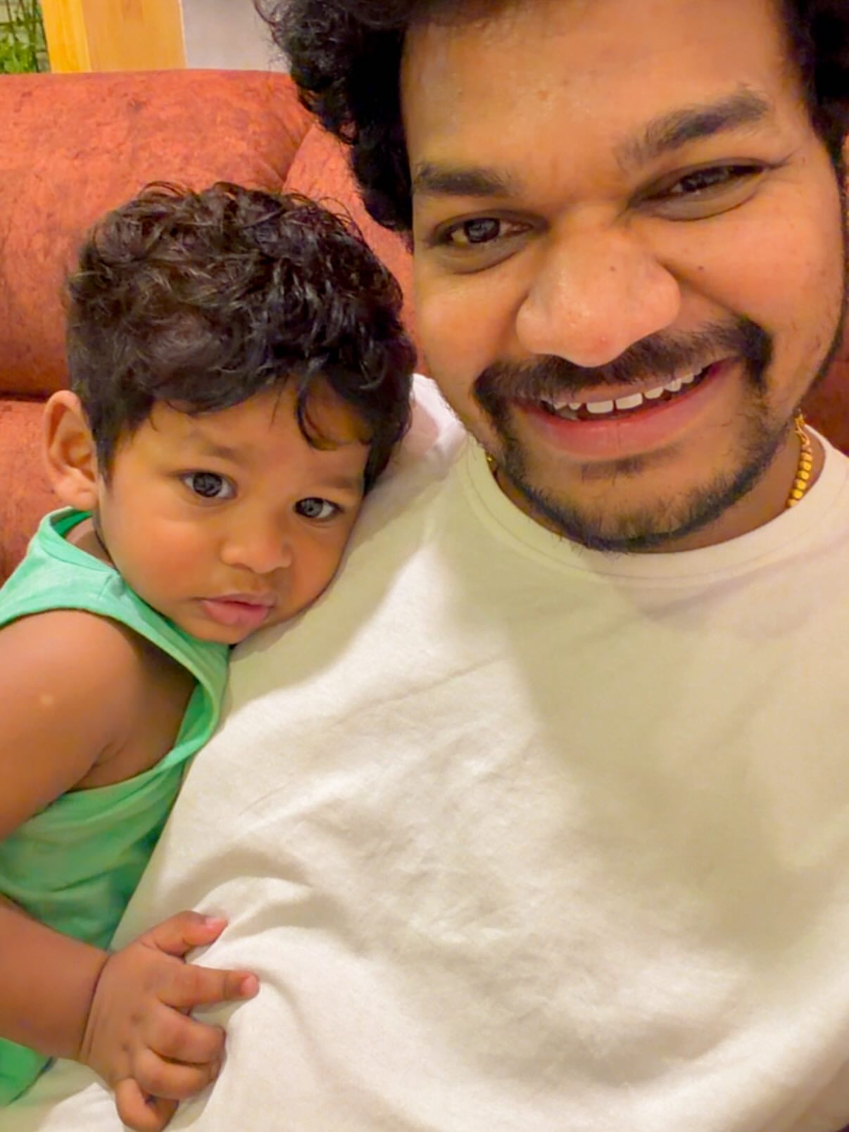 Jabardasth Avinash Shares Cute Photos with His Son