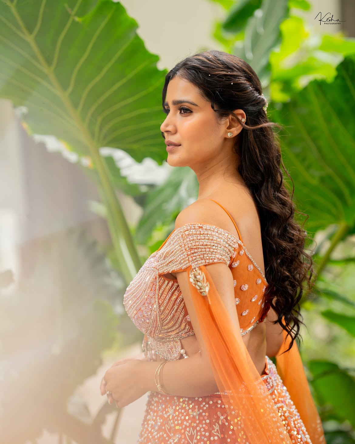Serial Actress Kavyashree Shining Looks