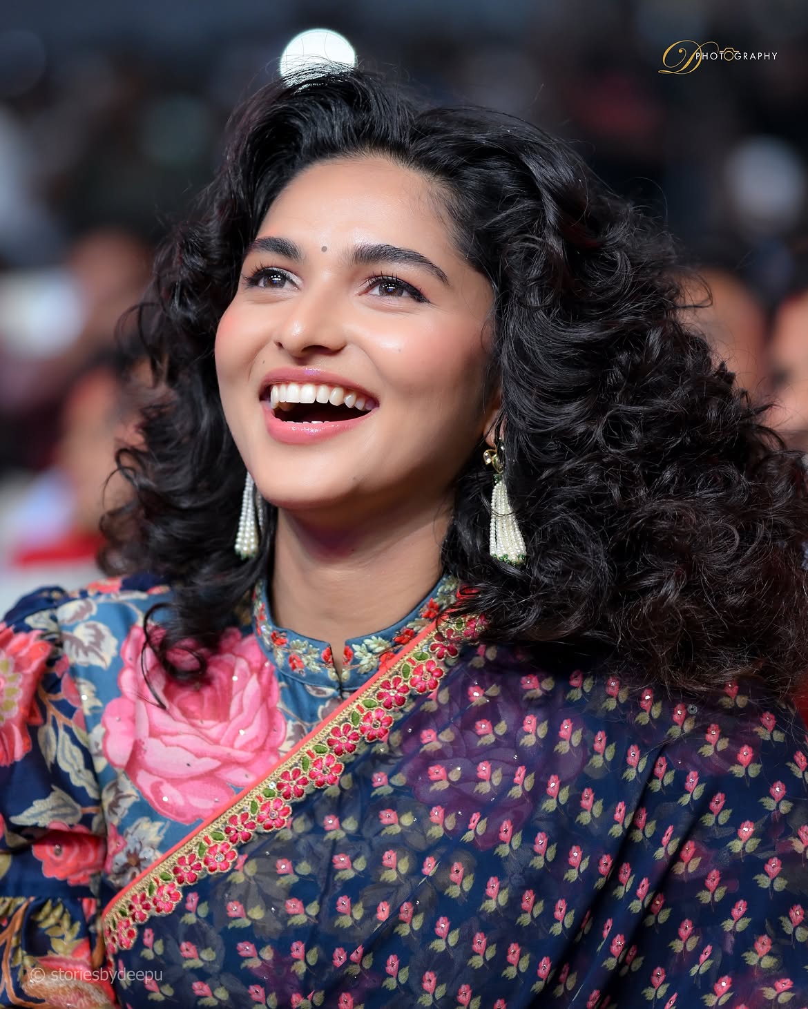 Kayadu Lohar Cute Photos in The Paradise Pre Release Event
