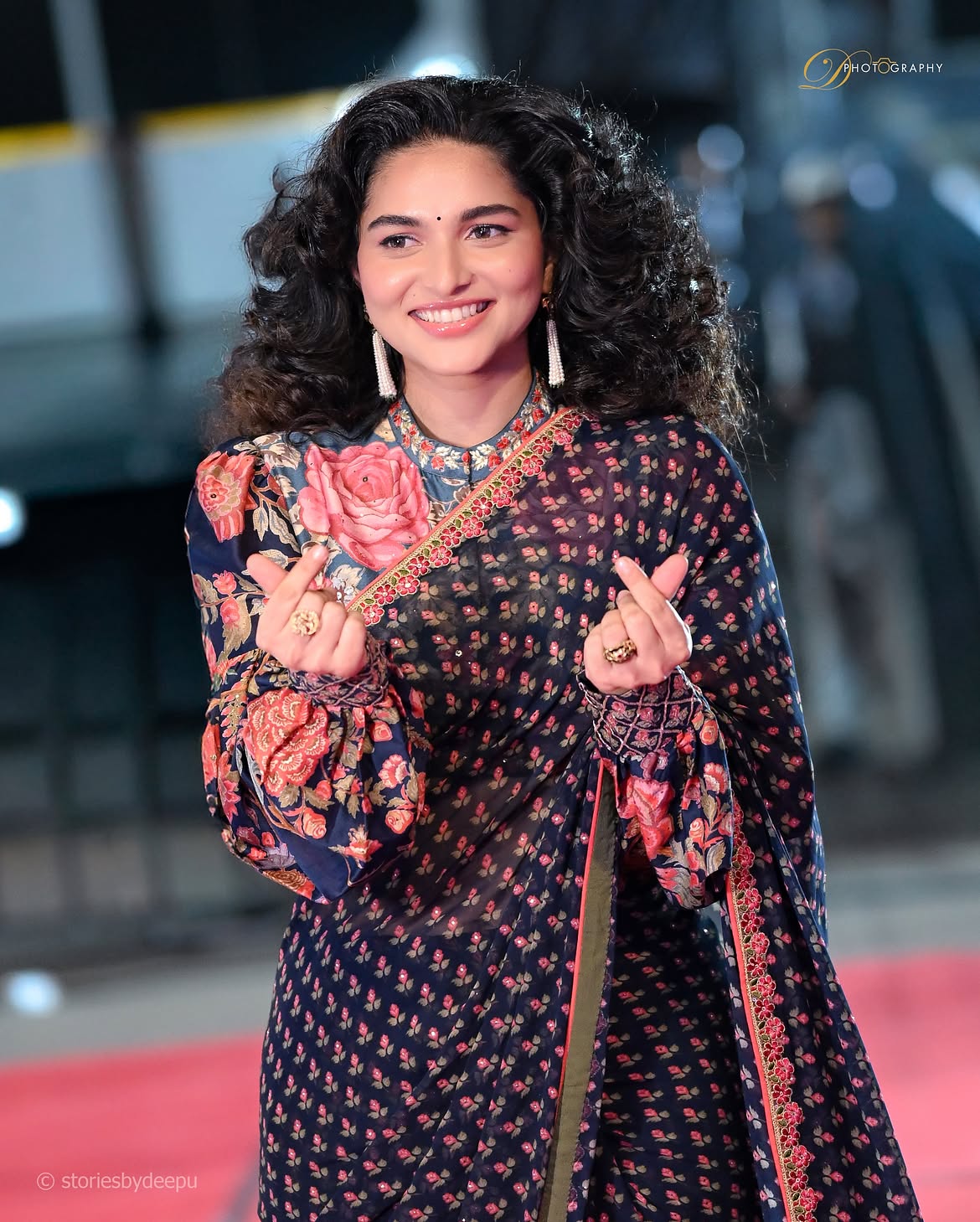 Kayadu Lohar Cute Photos in The Paradise Pre Release Event
