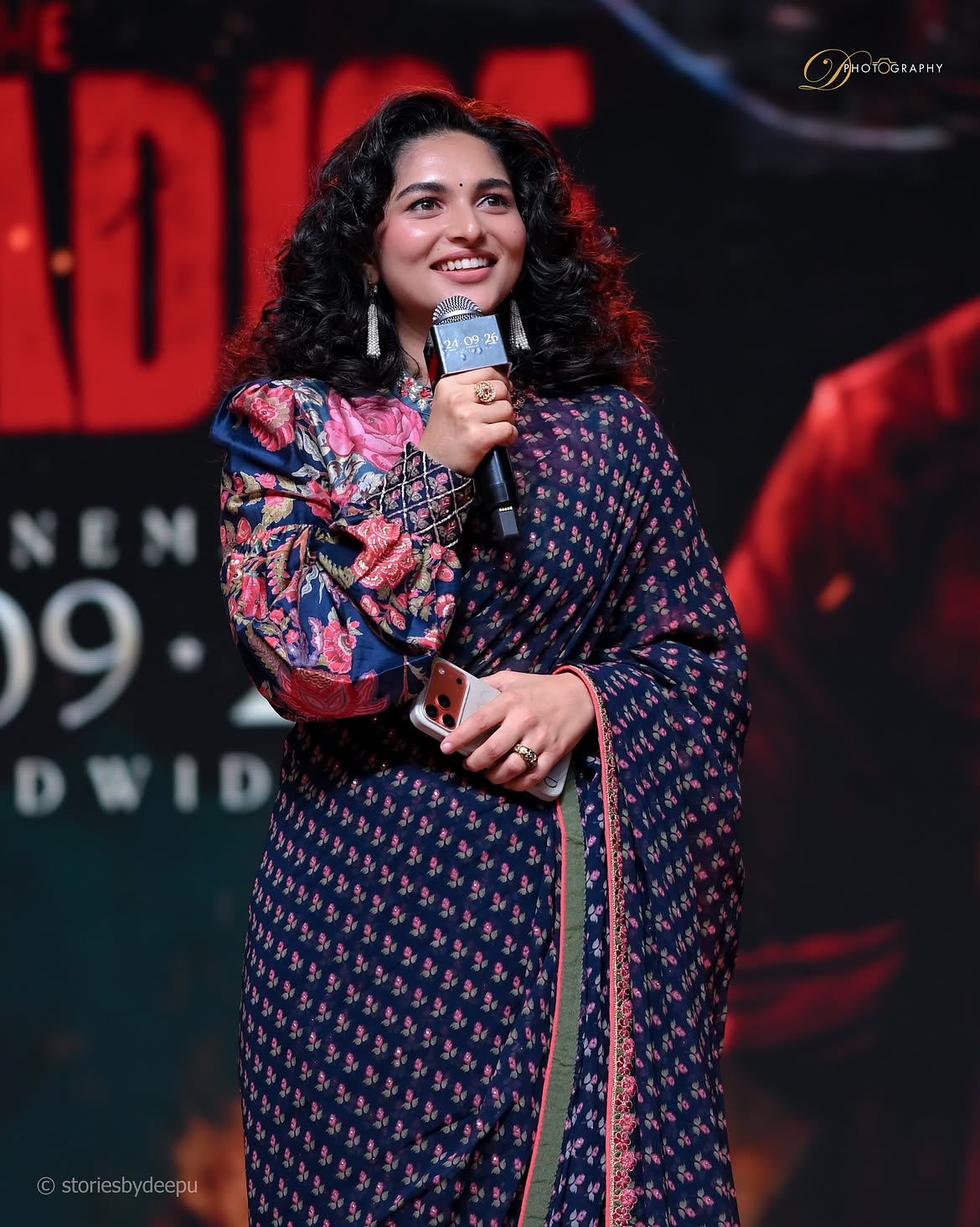 Kayadu Lohar Cute Photos in The Paradise Pre Release Event
