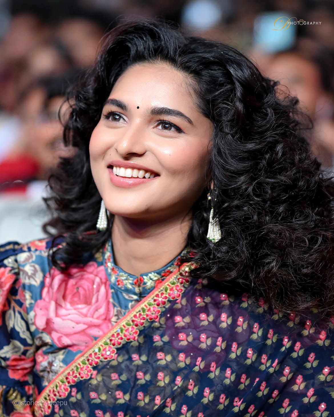 Kayadu Lohar Cute Photos in The Paradise Pre Release Event
