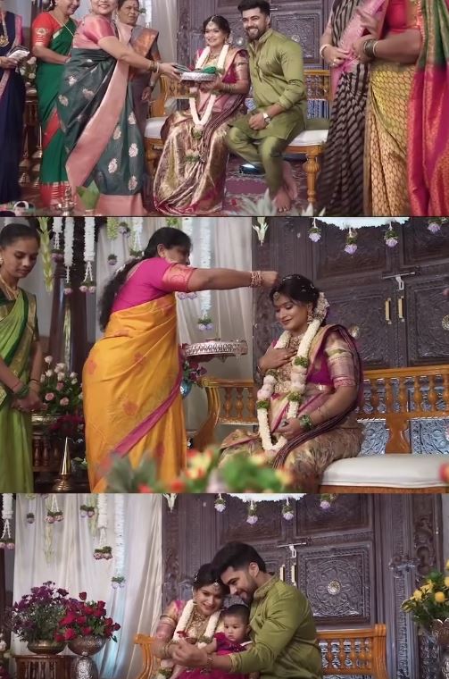 Serial Actress Lavanya Baby Shower Function