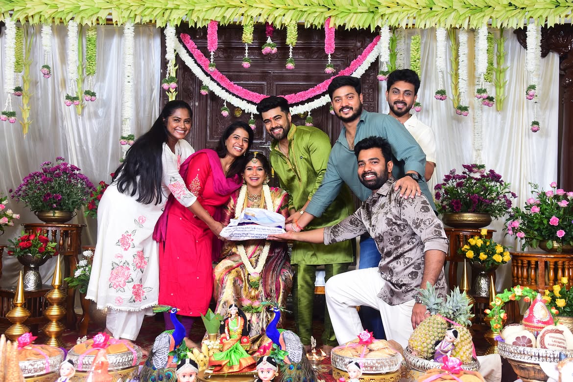 Serial Actress Lavanya Baby Shower Function