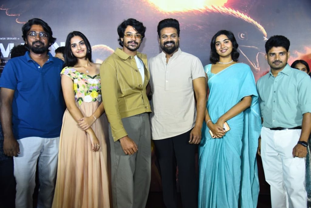 Manchu Manoj at Aasman Movie Teaser Launch Event 