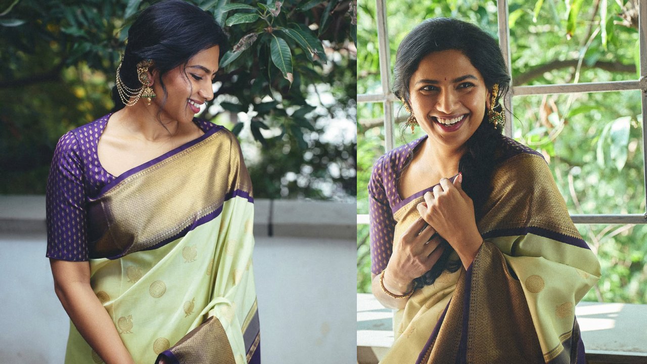 Neraja Kona : లేడీ డైరెక్టర్.. చీరకట్టులో అందంగా.. నీరజ కోన ఫొటోలు..