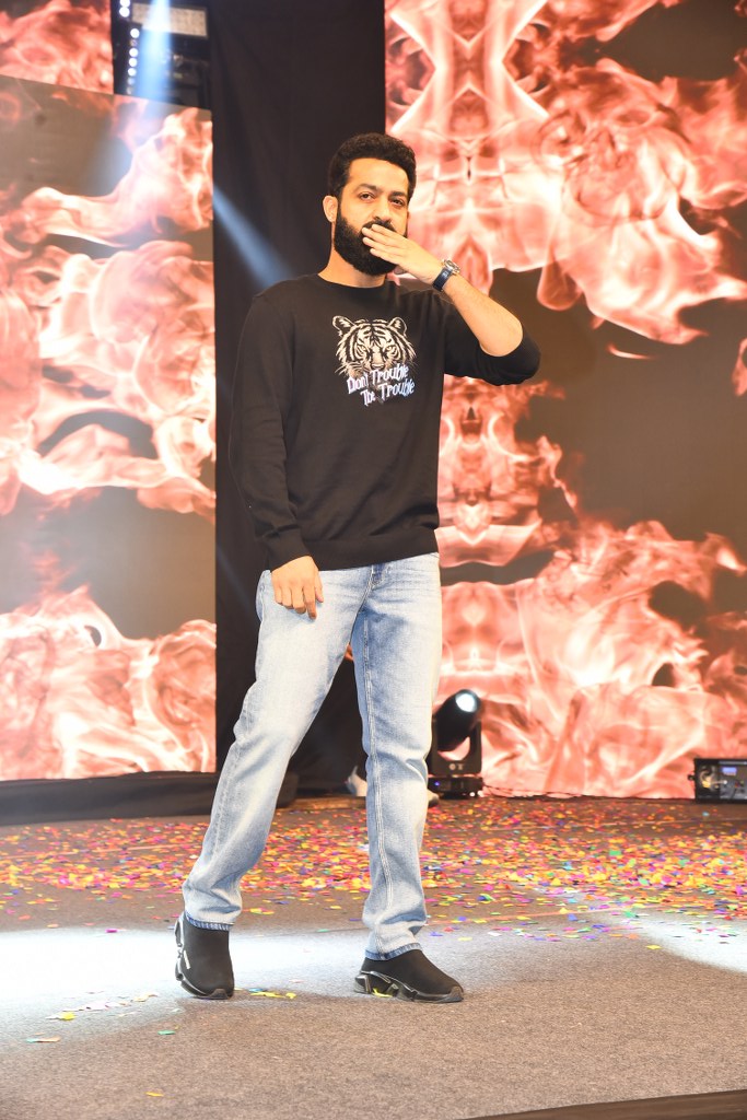 NTR Guest Appearance in Dont Trouble the Trouble Movie Pre Release Event