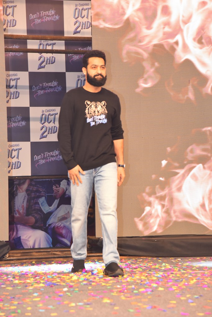 NTR Guest Appearance in Dont Trouble the Trouble Movie Pre Release Event