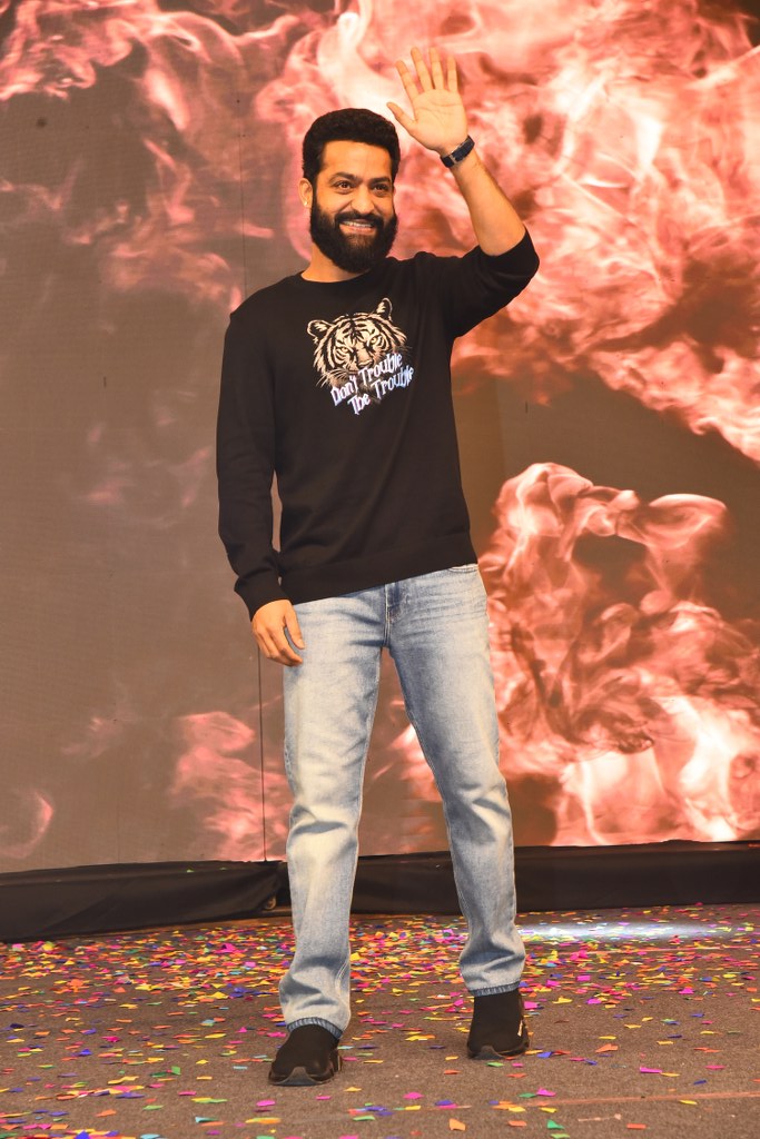 NTR Guest Appearance in Dont Trouble the Trouble Movie Pre Release Event