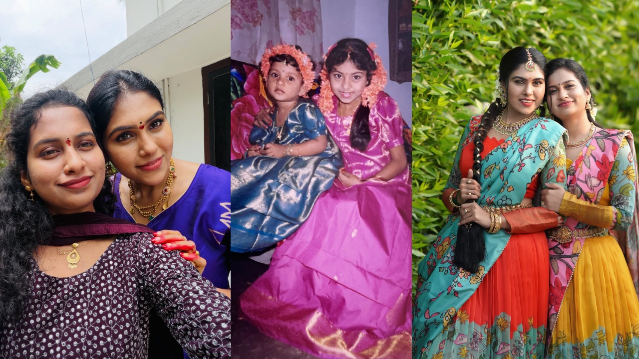 Jabardasth Satya Sri : జబర్దస్త్ నటి సత్యశ్రీ చెల్లి కీర్తి శ్రీ పుట్టిన రోజు.. ఫొటోలు షేర్ చేసి..