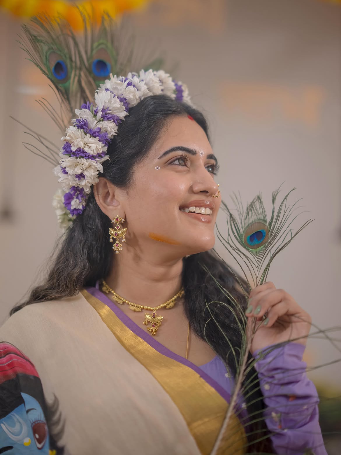 Sravanthi Chokarapu Krishnashtami Special Photos
