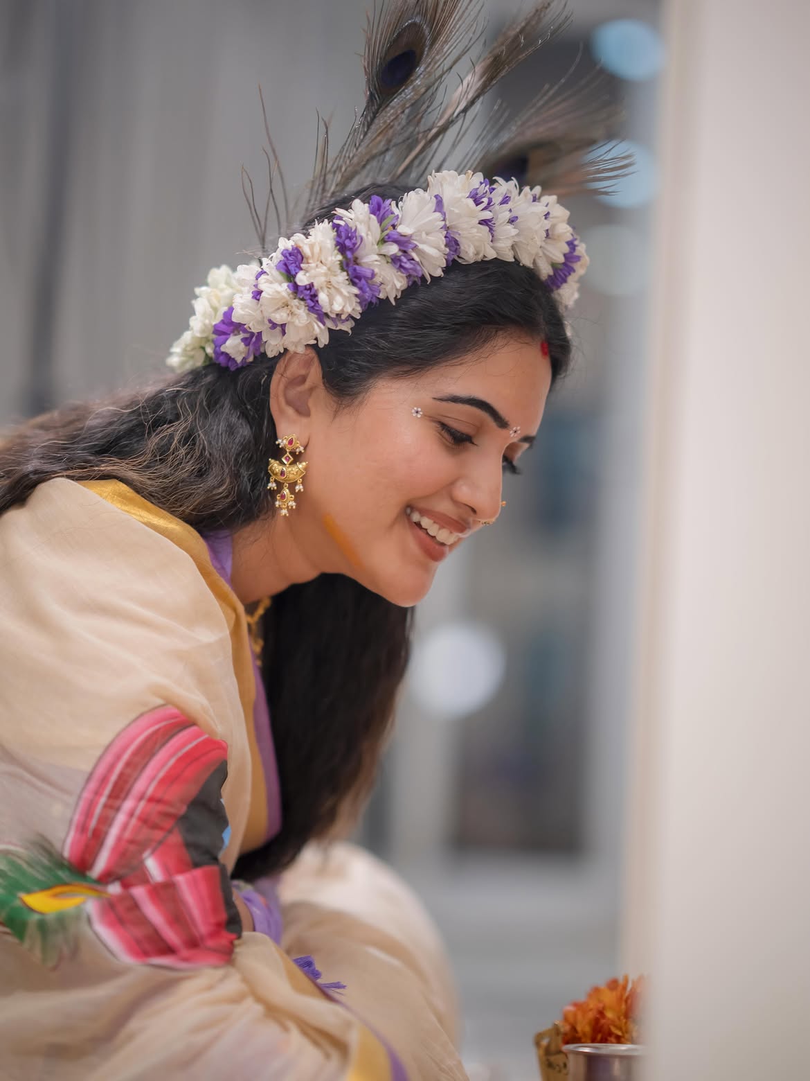 Sravanthi Chokarapu Krishnashtami Special Photos
