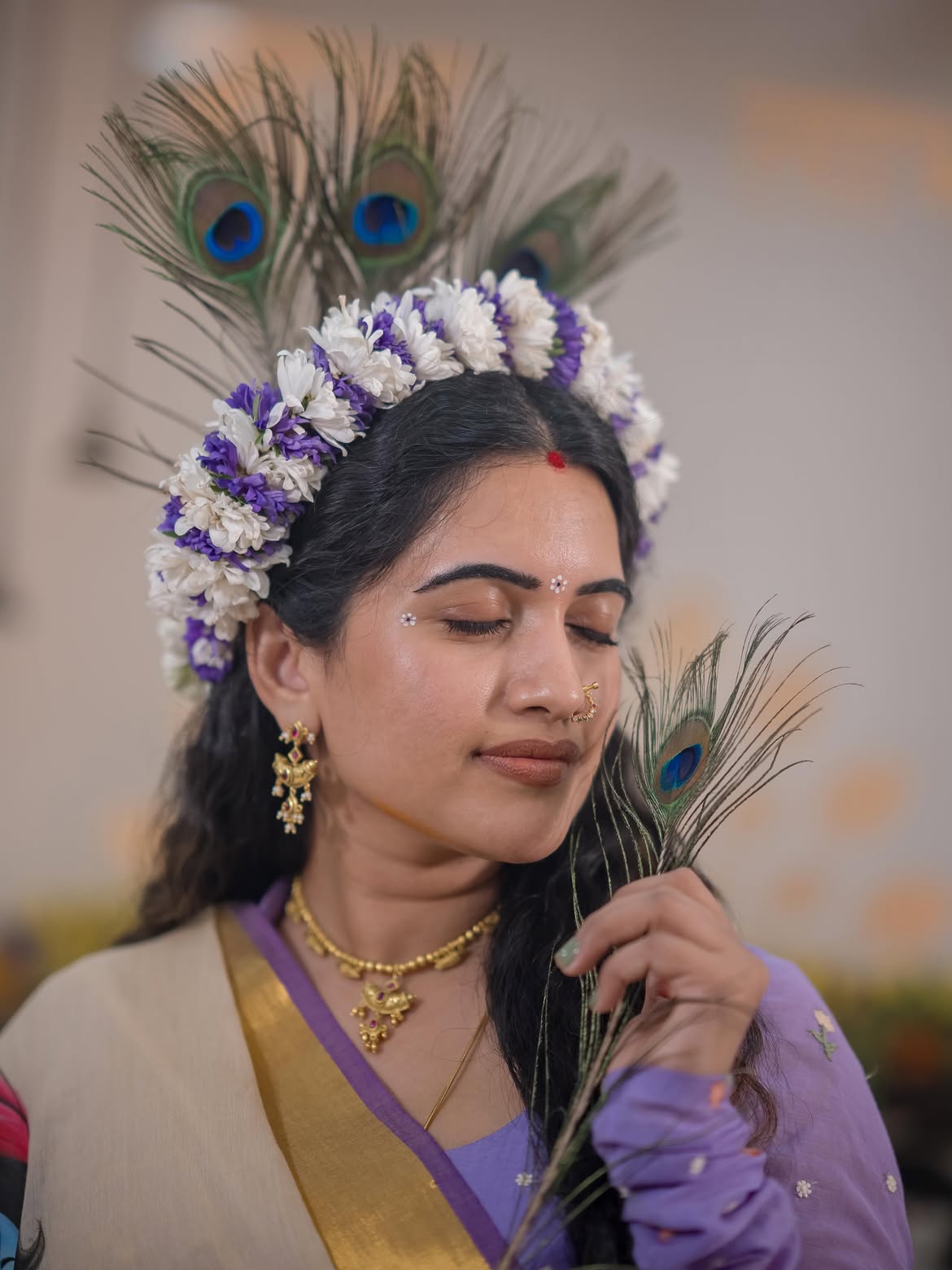 Sravanthi Chokarapu Krishnashtami Special Photos
